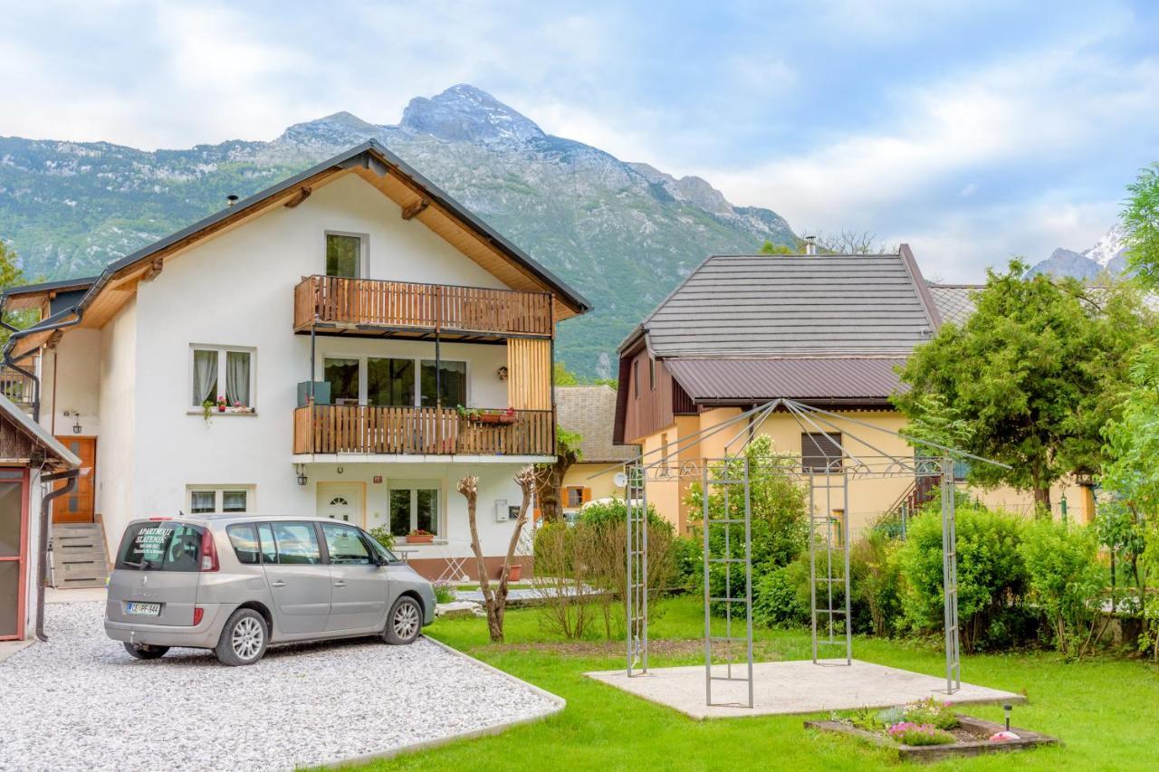Apartmaji Slatenik Bovec Esterno foto